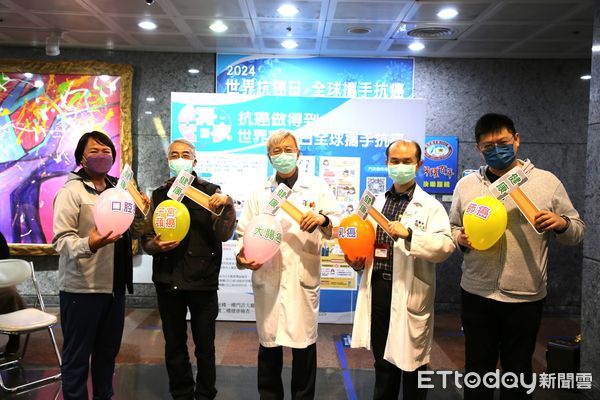 ▲門諾醫院響應世界癌症日，舉辦癌篩推廣活動，直腸癌友現身疾呼。（圖／門諾醫院提供，下同）