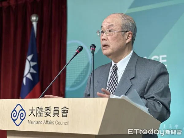 ▲▼陸委會副主委、發言人詹志宏。（圖／記者蔡紹堅攝）