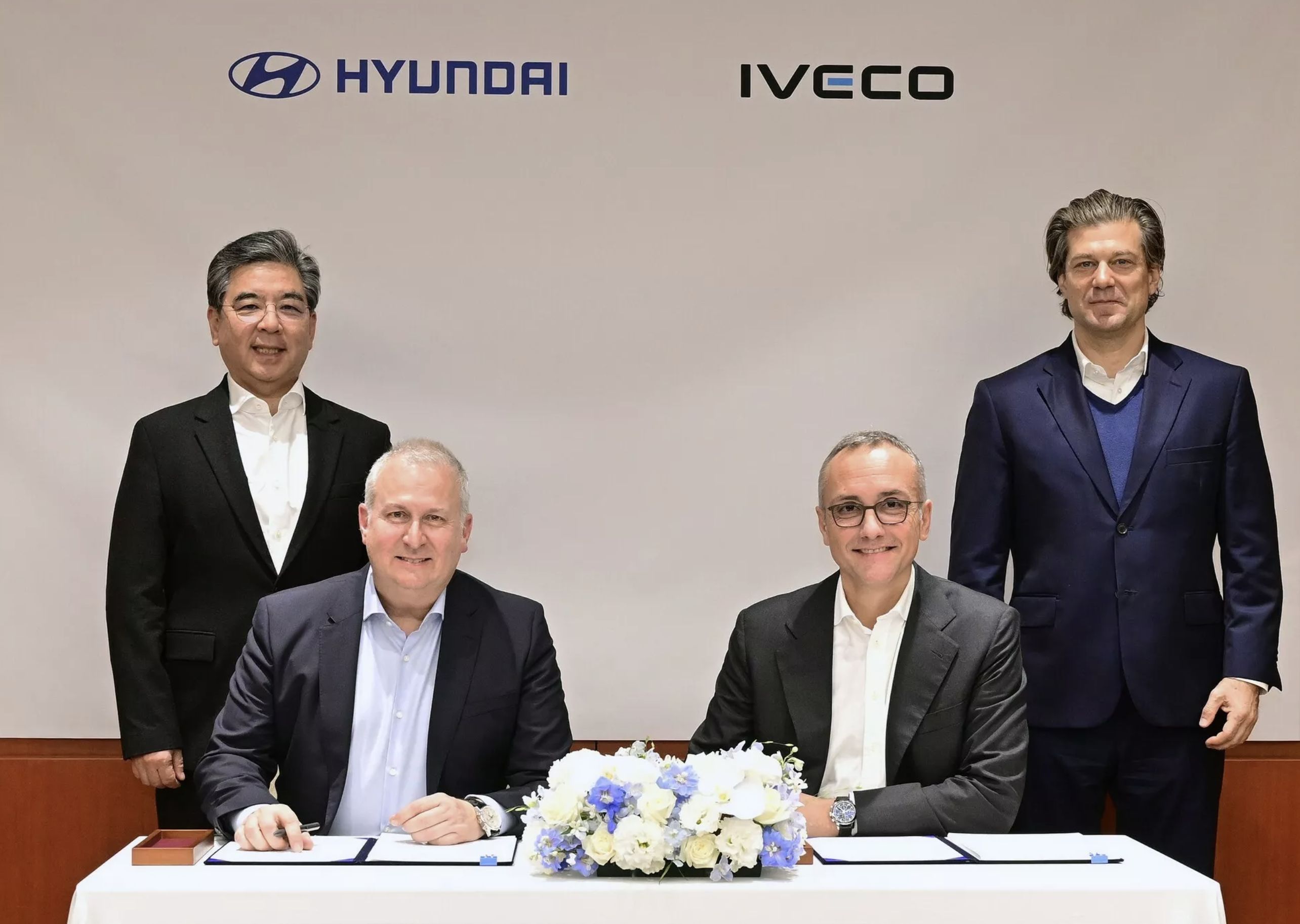 ▲Hyundai、Iveco合作電動商用車。（圖／翻攝Hyundai、Iveco）