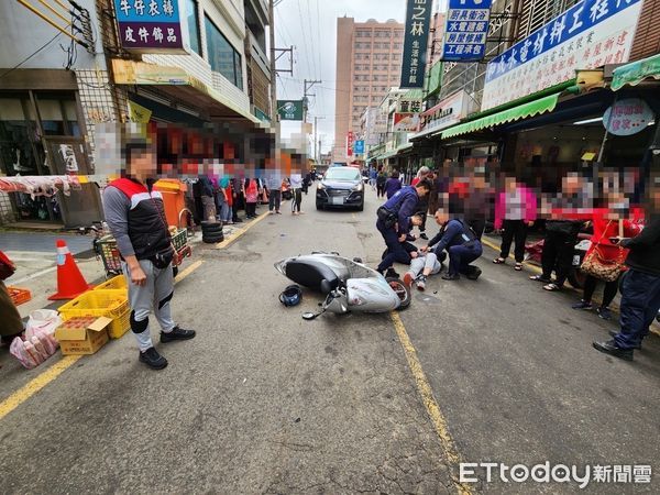 ▲▼            新竹菜市場發生搶劫案 。（圖／記者陳凱力翻攝）