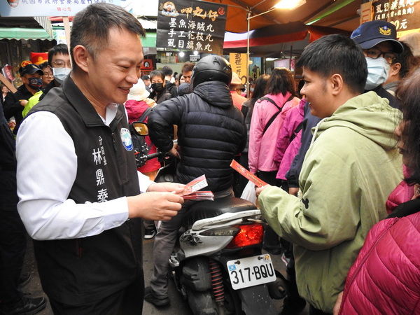 ▲蘆竹警治安交通宣導接地氣