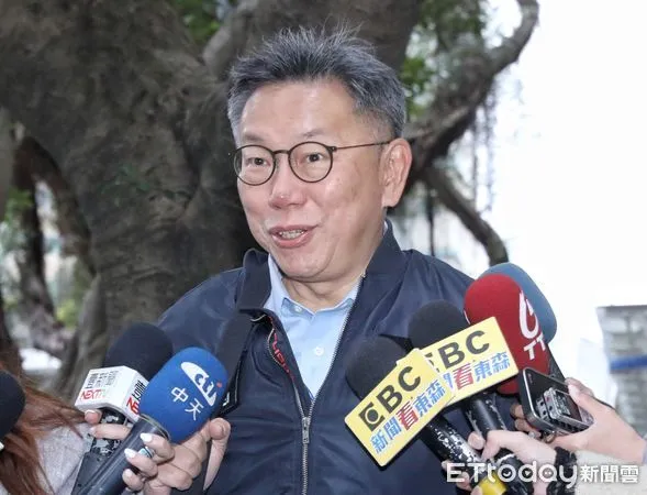 ▲▼柯文哲 陳昭姿 出席民眾黨晨會 聯訪。（圖／記者屠惠剛攝）