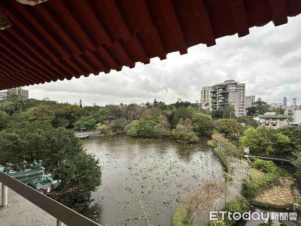 ▲▼史博館4樓的戶外景觀平台，可欣賞荷花池美景，過往不對外開放，如今也重新將重新規劃，預計日後開放民眾參觀。（圖／記者林育綾攝）