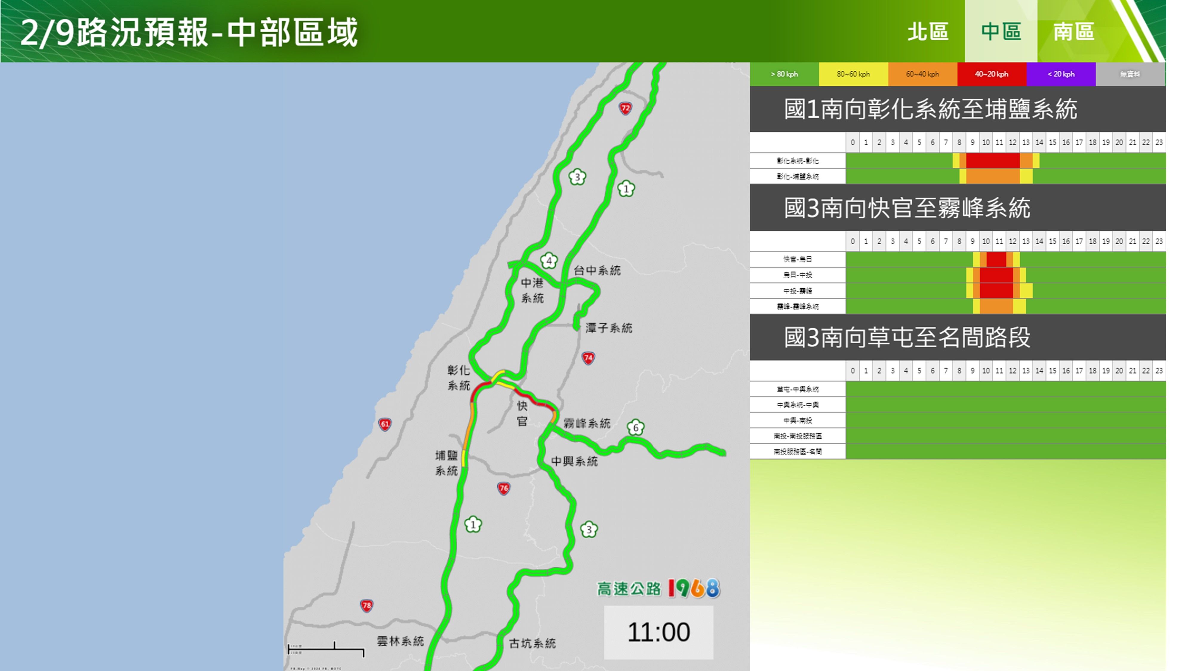 ▲▼國道交通路況預測及疏運措施。（圖／高公局）