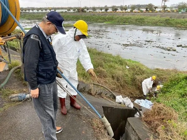 ▲桃園環保稽查春節不打烊