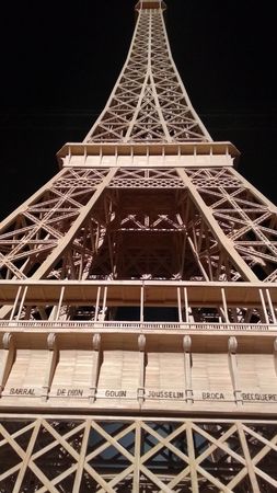 ▲▼法國男子花8年打造現存最高的艾菲爾鐵塔火柴模型，卻被金氏世界紀錄團隊判定失格。（圖／Facebook／Richard Plaud）
