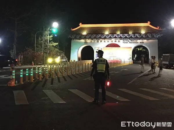 ▲▼      墾丁大街今起實施人車分流       。（圖／記者陳崑福翻攝）
