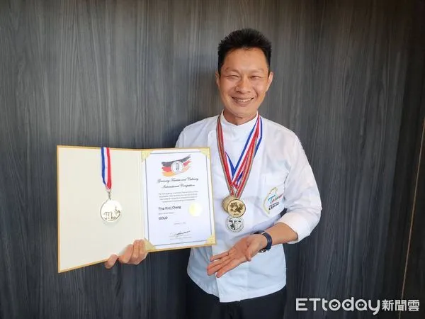 ▲台灣之光！台菜餐廳主廚張莛逵用當地食材創意料理，國際賽勇奪三金。（圖／記者游瓊華攝）