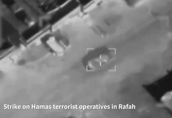 ▲▼以軍空襲拉法後精準擊殺3名哈瑪斯高層。（圖／翻攝自X）