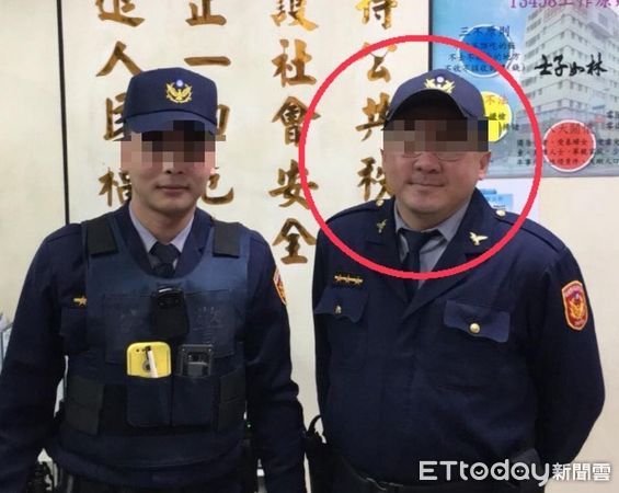 ▲▼ 台北社子派出所陳姓員警持毒遭逮，警察局記2大過將他免職            。（圖／記者戴上容翻攝）