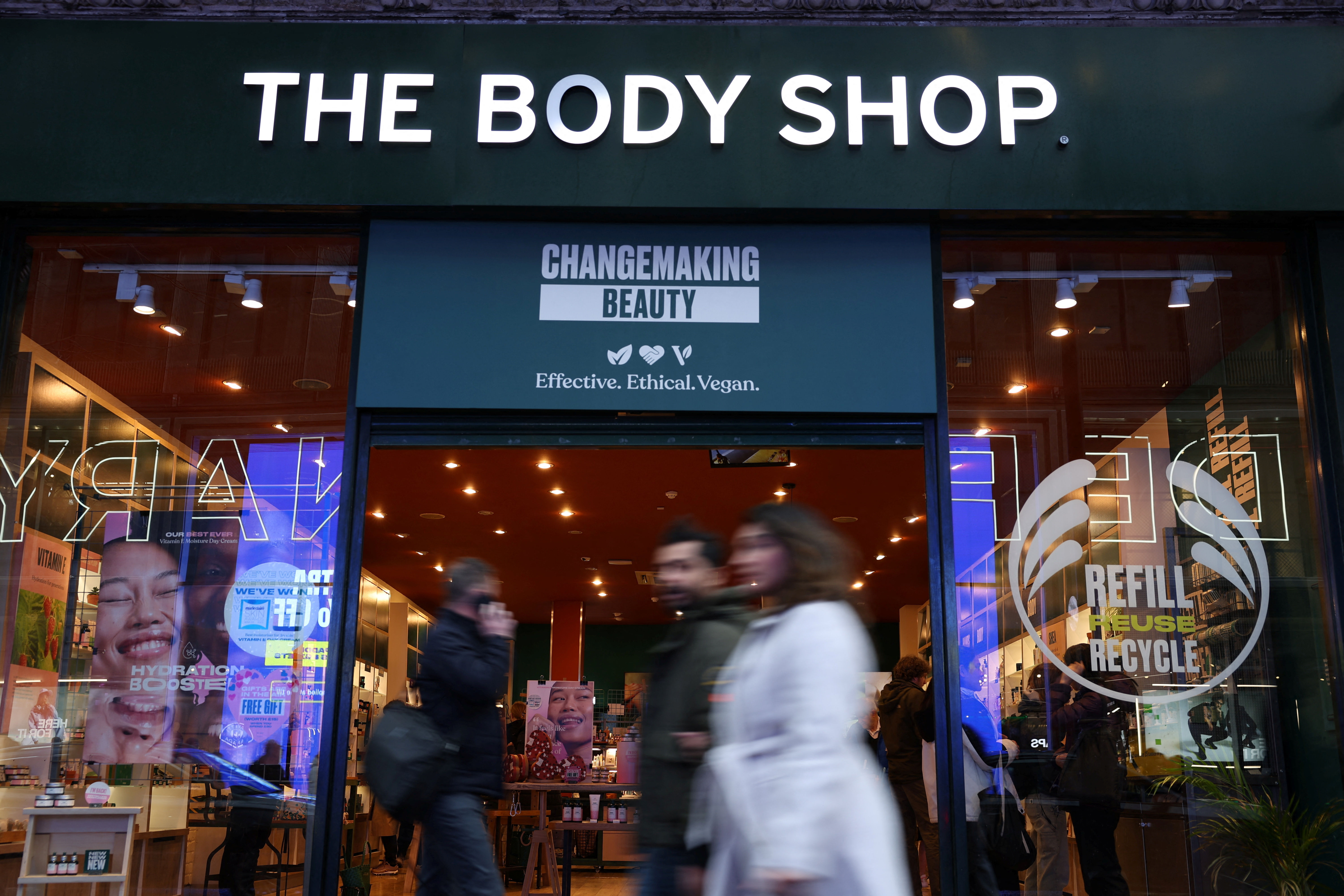 ▲▼ 知名護膚品牌The Body Shop（美體小舖）英國分公司13日聲請破產。（圖／路透）