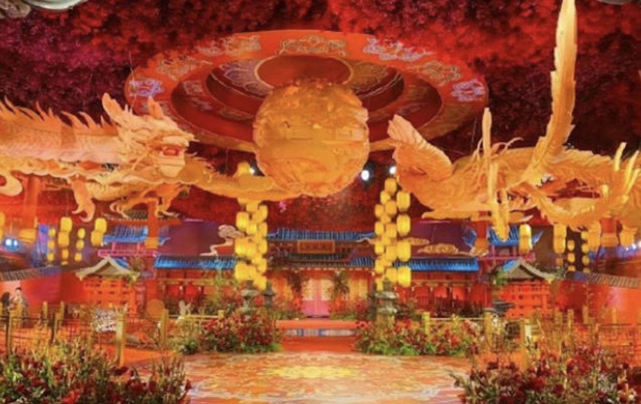 ▲▼福建天價婚禮。（圖／翻攝自微博）