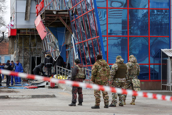 ▲▼俄國官員：烏克蘭空襲貝爾哥羅德 至少5人喪生。（圖／路透社）