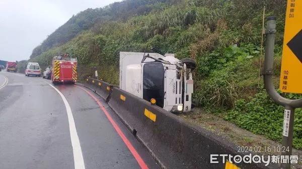 ▲▼新北市瑞芳區台2線75.3k路段             。（圖／記者郭世賢翻攝）