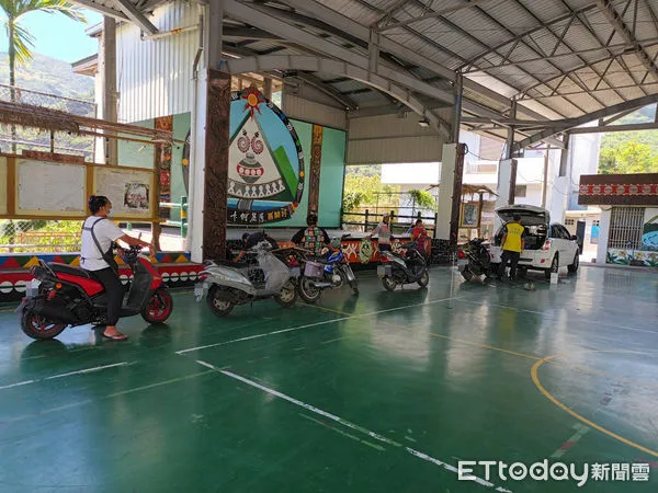 ▲台東縣偏鄉機車排氣定檢服務開跑。（圖／記者楊漢聲翻攝）