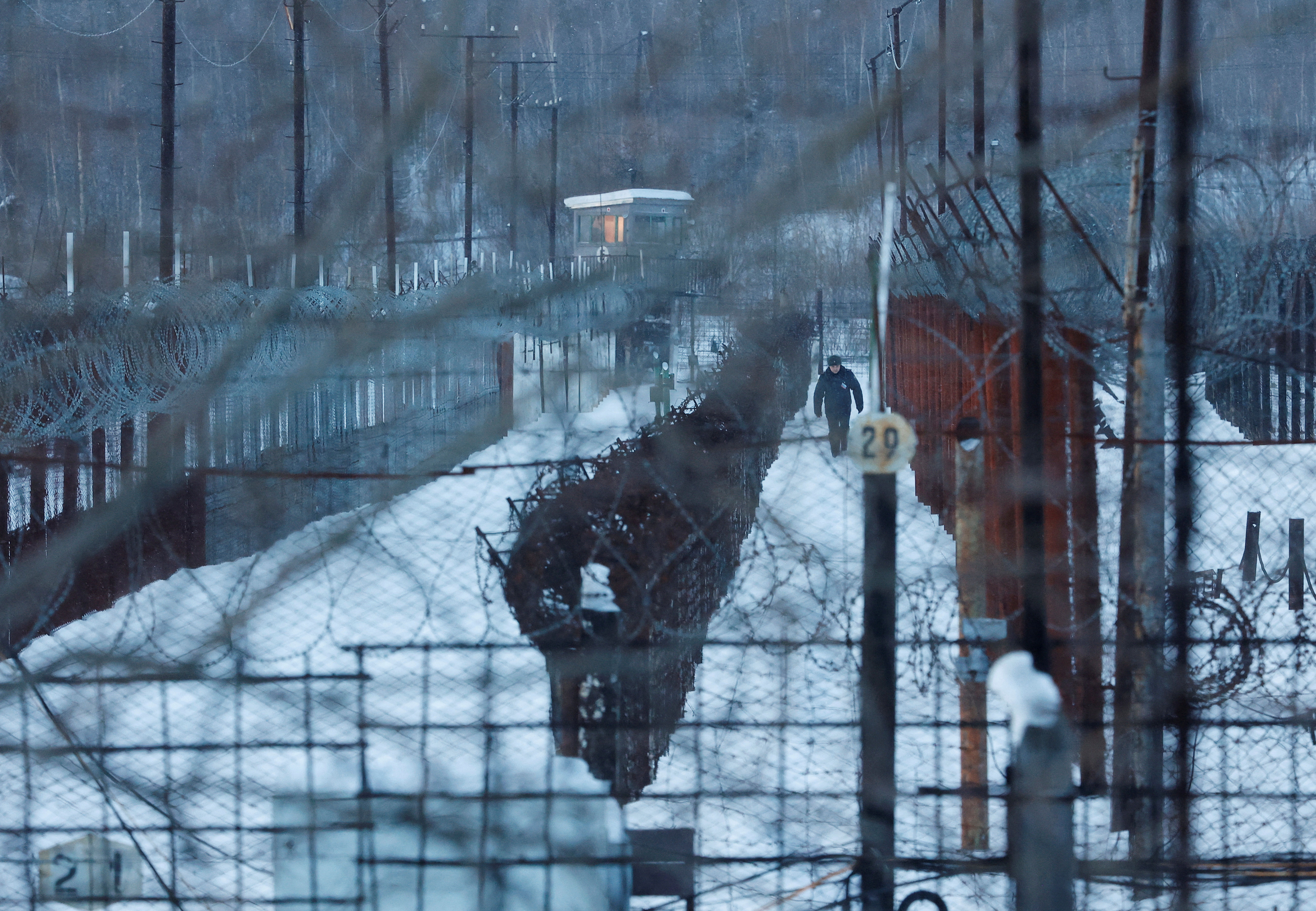 ▲▼俄羅斯反對派領袖納瓦尼最後被關押在位於北極圈內的IK-3聯邦監獄。（圖／路透）