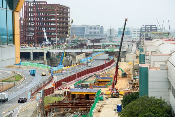 ▲▼桃機航站北路全線通車。（圖／桃機公司）