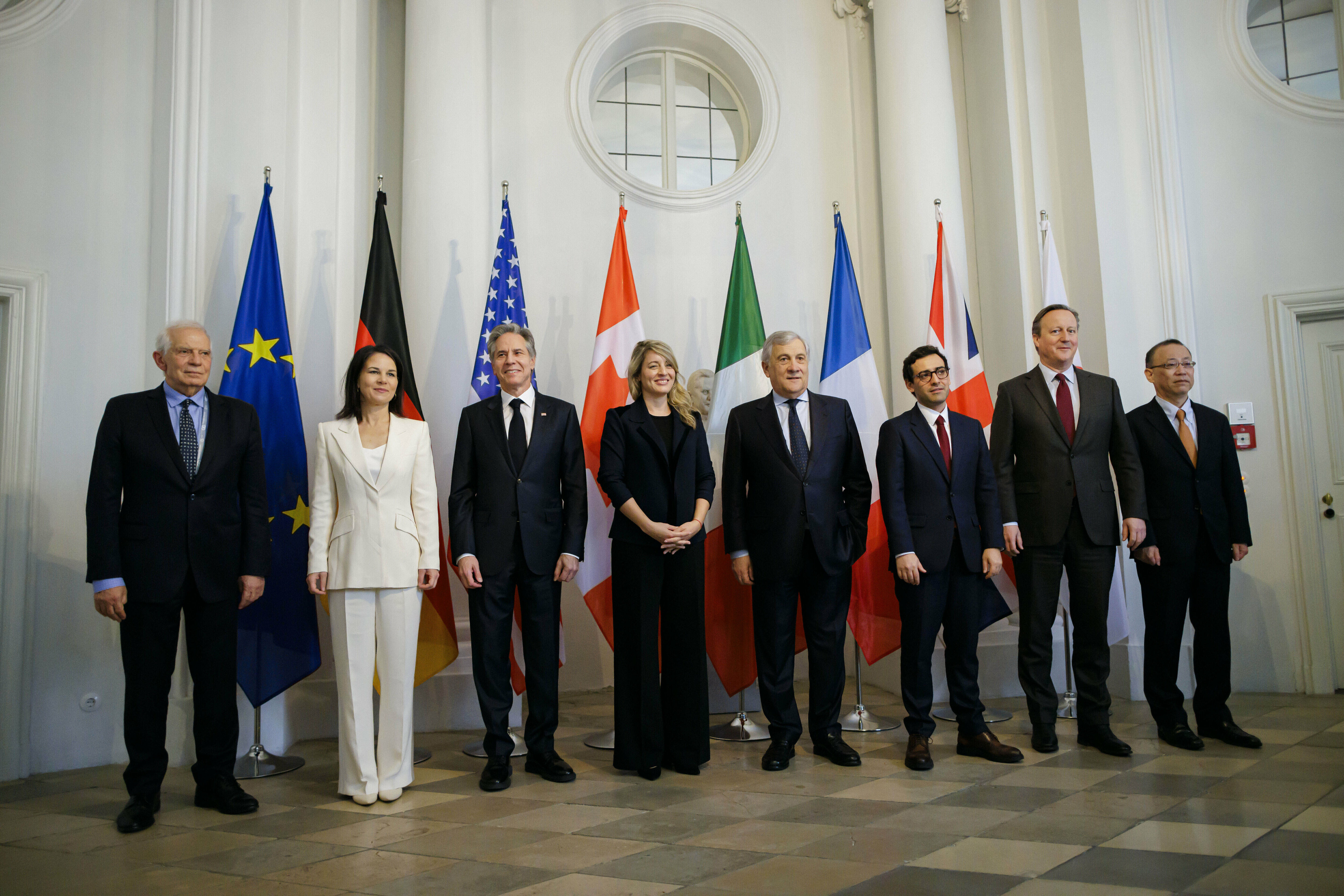 ▲▼ G7外長17日出席慕尼黑安全會議。（圖／達志影像／美聯社）