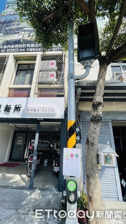 ▲▼花蓮忠烈祠前的尚志橋和新興路口、建國路和建林街共2個路口啓用行人專用時相。（圖／花蓮縣政府提供，下同）