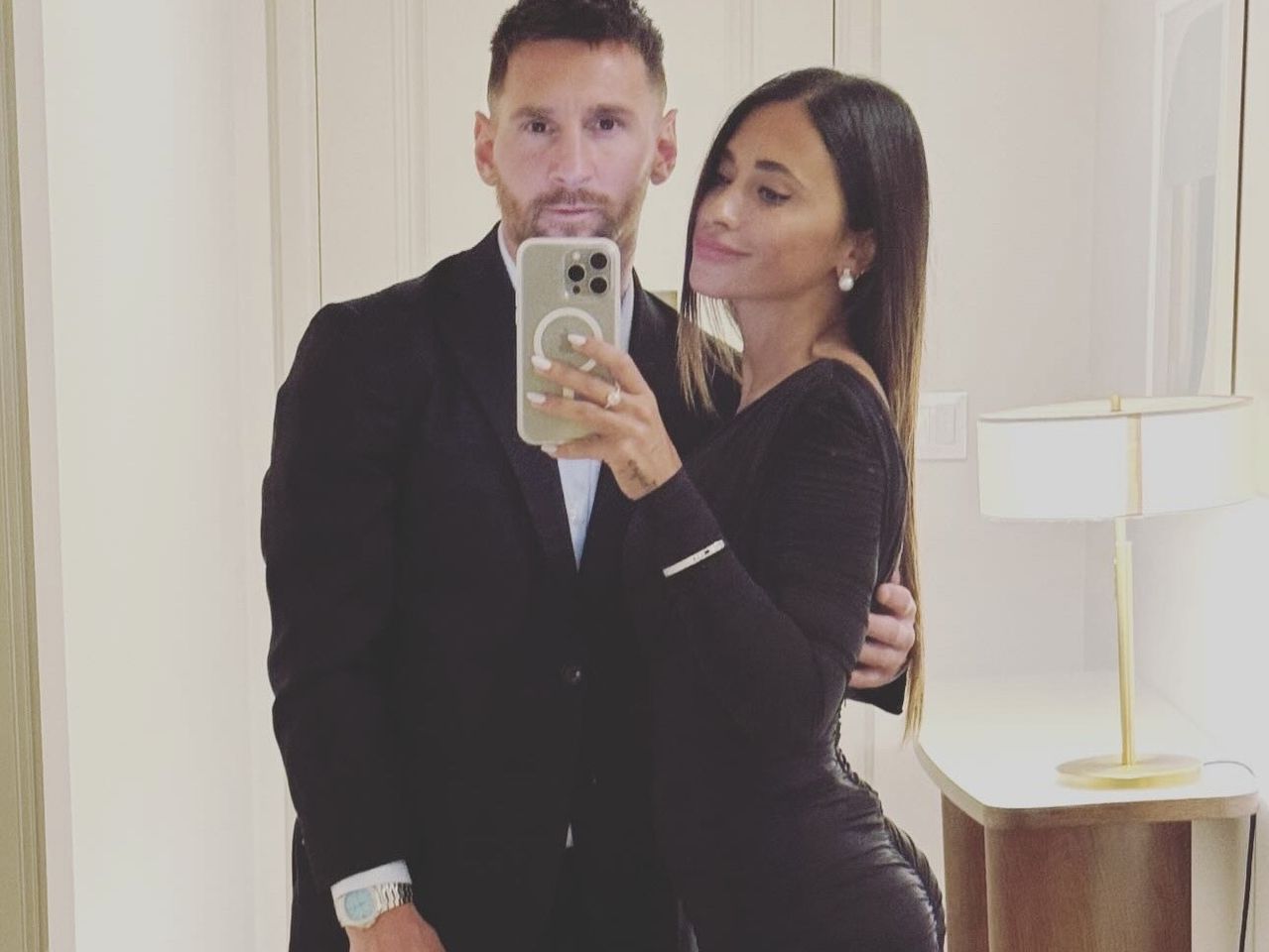 Football superstar Lionel Messi wears  million watch on romantic date with wife, Antonea