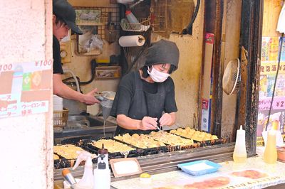 上野排隊章魚燒日本人也愛吃！