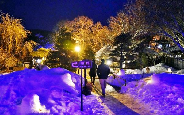 ▲▼湯西川溫泉雪屋祭曾被選為「死前也要來觀賞的絕景」之一。（圖／部落客Mika出走美食日誌授權提供，下同，勿擅自翻攝）