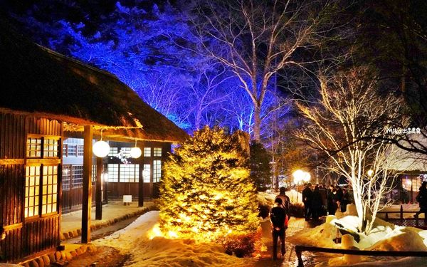 ▲▼湯西川溫泉雪屋祭曾被選為「死前也要來觀賞的絕景」之一。（圖／部落客Mika出走美食日誌授權提供，下同，勿擅自翻攝）