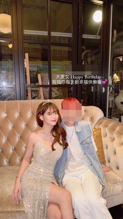 ▲王彩樺21歲女兒生日趴「穿超辣」　黃于庭上下都露！掉出超兇車頭燈。（圖／翻攝自黃于庭IG）