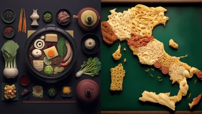 AI生成製圖「用料理猜國家」　日本、義大利一眼看出超顯眼
