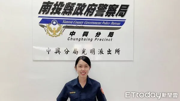 ▲中興警分局胡嘉慧分獲「分局級」為民服務績優人員。（圖／記者高堂堯翻攝）