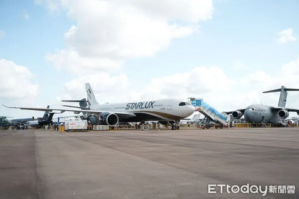 ▲星宇航空今年應Airbus邀請，將一架A330neo廣體客機移師航展現場展示。（圖／星宇提供）