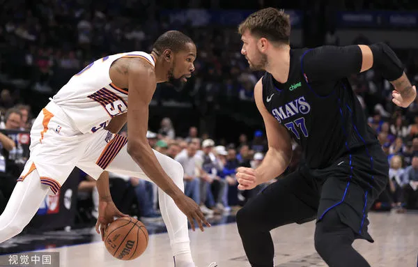 ▲▼太陽頭牌杜蘭特、獨行俠唐西奇。（圖／CFP）