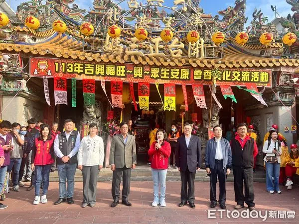 ▲▼  新港溪北六興宮會香文化交流活動起駕典禮  。（圖／記者翁伊森攝）