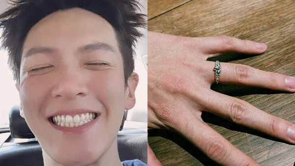 ▲柯震東特別買《葬送的芙莉蓮》同款戒指。（圖／翻攝自Instagram、Threads／kaikaiko）