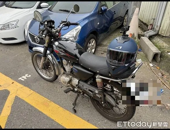 ▲機車騎士王男與小客車發生因超車時發生擦撞。（圖／大溪警分局提供）