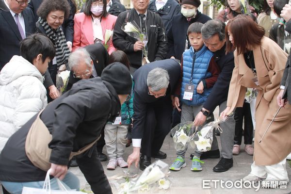 ▲▼陳建仁出席不義遺址標示揭牌典禮。（圖／記者周宸亘攝）