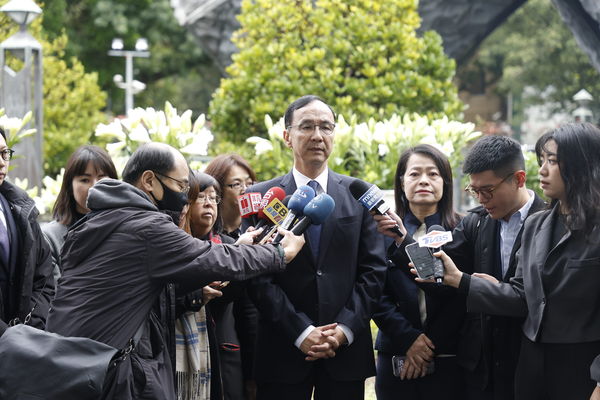 ▲對於召委禮讓，朱立倫稱尊重黨團。（圖／國民黨提供）