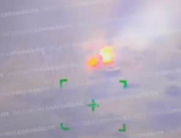 ▲▼美援烏克蘭「M1A1艾布蘭戰車」被俄軍擊毀。（圖／翻攝自X）