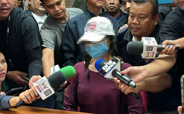 ▲▼台灣通緝犯石茂強在泰國遭槍殺，涉案20多歲泰國女子在柬埔寨被捕後27日返回泰國。（圖／翻攝自YouTube）