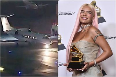 葛萊美獎女歌手私人飛機迫降洛杉磯　駕駛艙全是煙