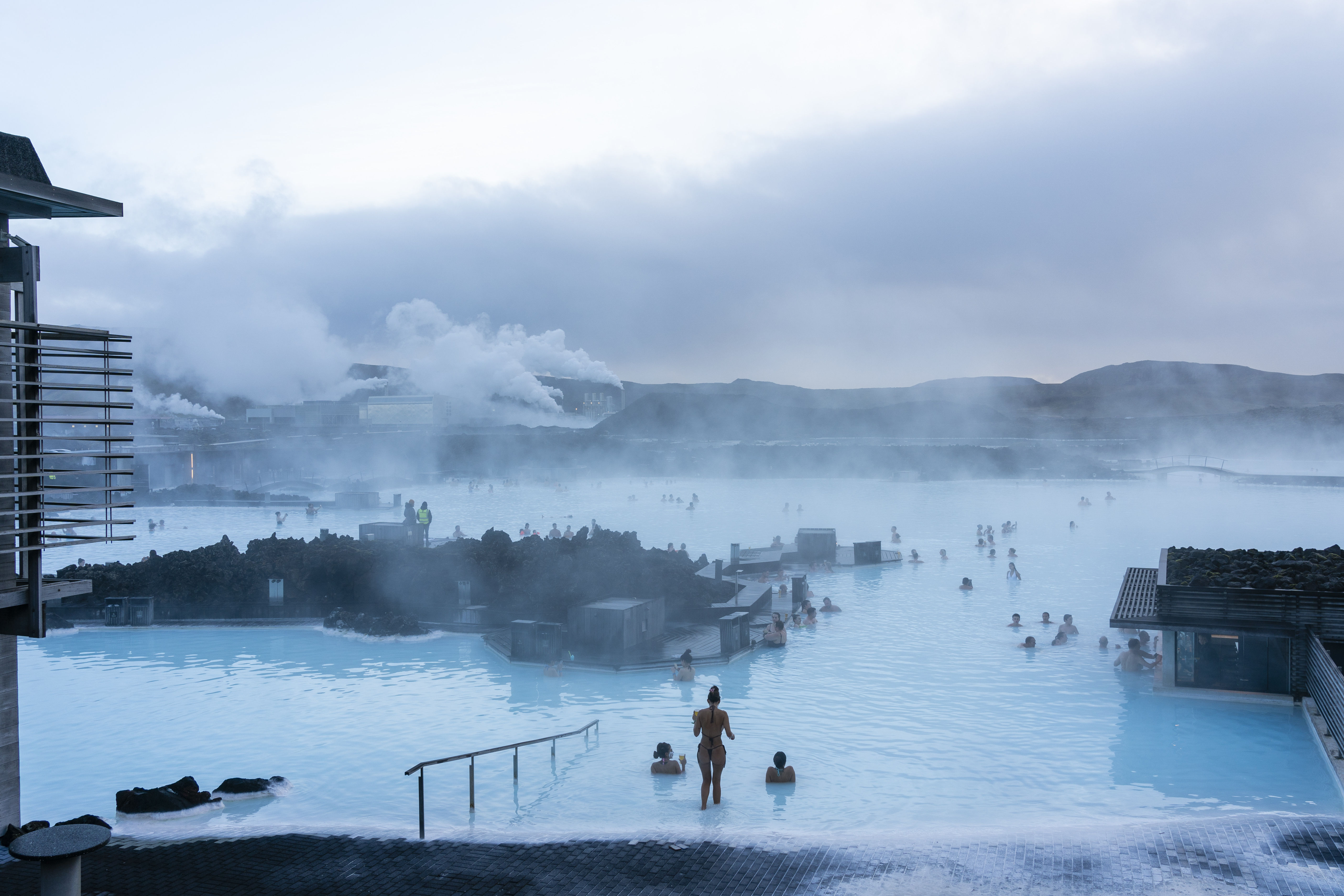 ▲▼ 冰島知名旅遊景點藍湖溫泉（Blue Lagoon）。（圖／達志影像／美聯社）