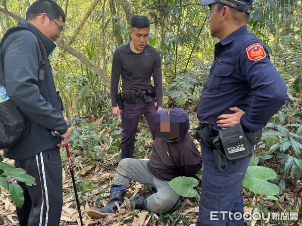 ▲通緝犯張姓男子逃亡5年，遭信義警方查獲。（圖／記者高堂堯翻攝）