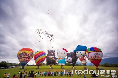 台灣國際熱氣球嘉年華　12場次光雕音樂會公佈