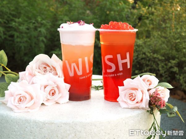 ▲▼Mr.Wish推出玫瑰系列飲品。（圖／Mr.Wish提供）