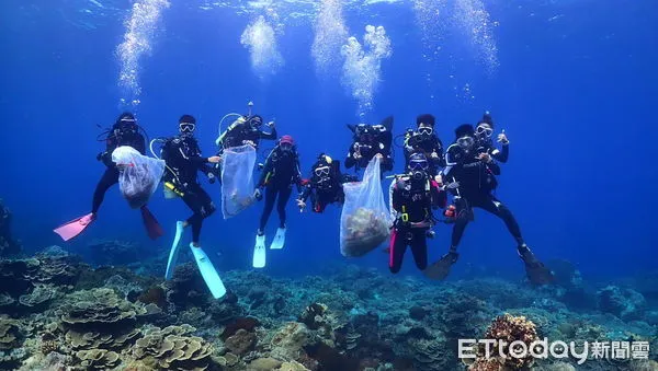 ▲台東淨海聯盟，去年共清理超過1萬公斤海洋廢棄物。（圖／記者楊漢聲翻攝）