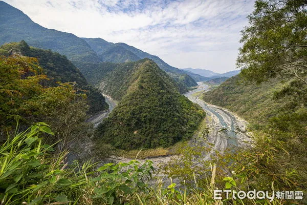 ▲信義貓頭鷹送子平台4日開工動土，完工後將可於空中無死角欣賞土虱灣壯麗風景。（圖／南投縣政府提供，下同）