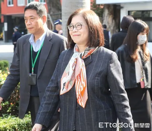 ▲▼管碧玲 立法院總質詢 不受訪。（圖／記者屠惠剛攝）