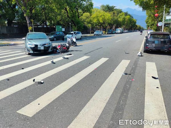 ▲▼花蓮車禍。（圖／記者柯政誟翻攝）