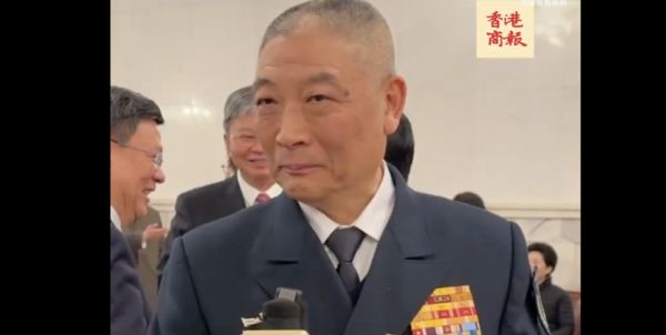 ▲解放軍海軍政委袁華智。（圖／翻攝香港商報網）