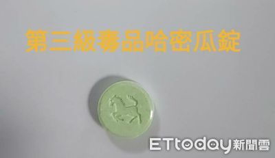 哈密瓜綠毒錠曝光！南警喬裝路人監控　拘捕藥頭起獲各式毒品